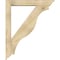 Ekena Millwork Funston Traditional Rough Sawn Bracket w/ Offset Brace, Douglas Fir, 6"W x 36"D x 44"H BKT0604X36X44FST01RDF - alternate 2